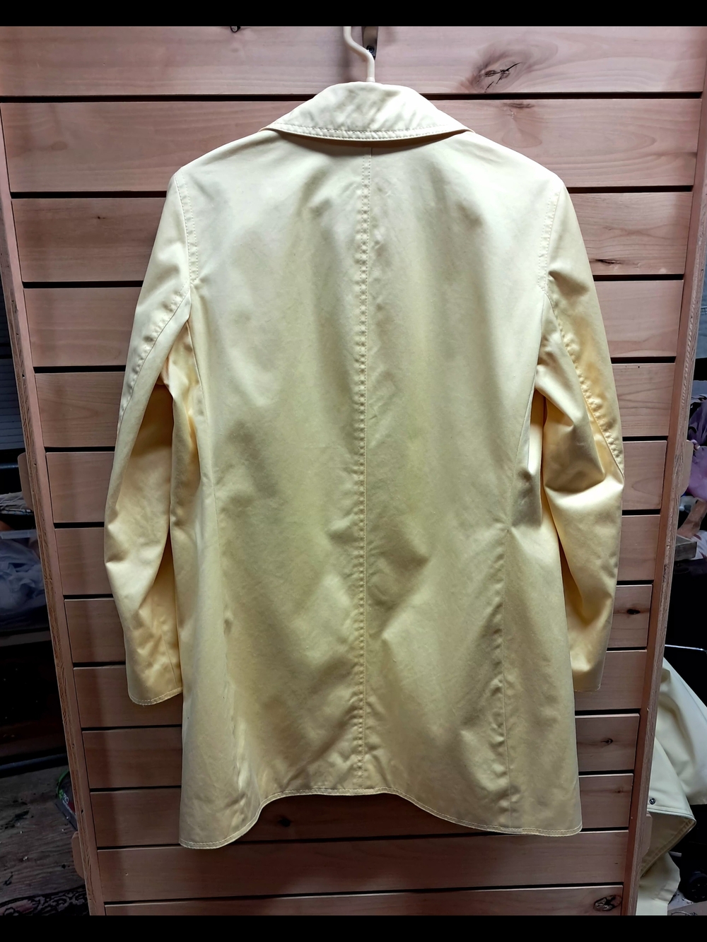 COACH  Sateen Walking Trench Coat Size L - Picture 6 of 11
